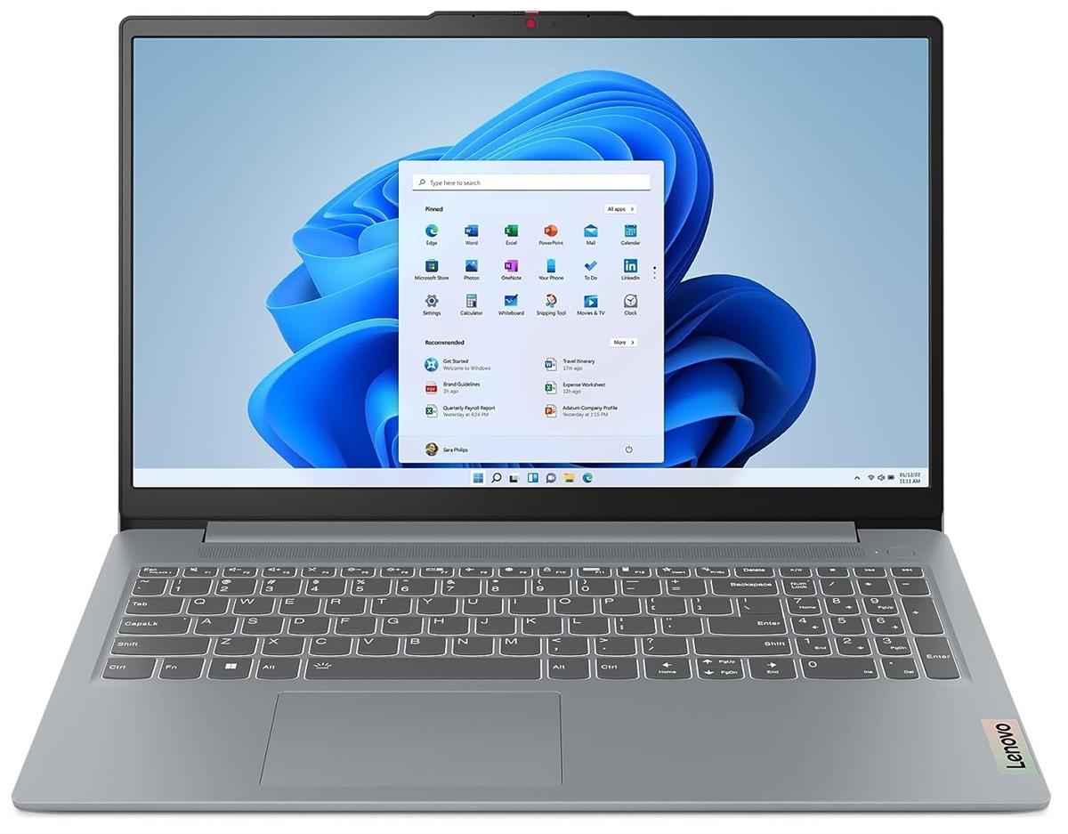 Lenovo IP Slim 3, Ci5 13TH-13420H, 8GB, 512GB-SSD, 14'' FHD, BL-K, DOS - Arctic GREY