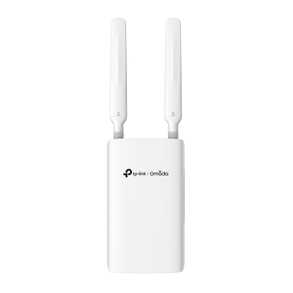 TPLink ER703WP-4G-Outdoor Omada 4G+ Cat6 AX3000 Wi-Fi 6 Outdoor/Indoor Gateway - MojoTech