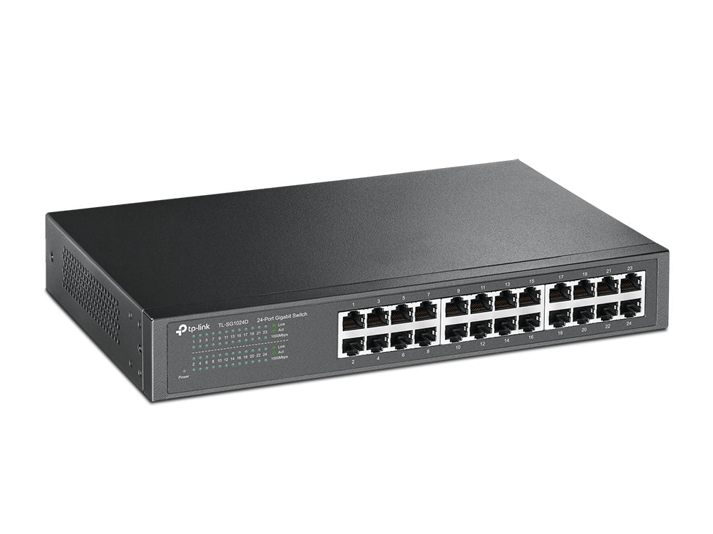 TPLink SG1024D 24-Port Gigabit Desktop/Rackmount Switch - MojoTech