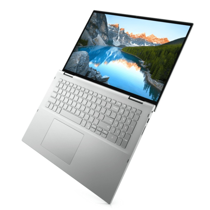 DELL INSPIRON 7706, Ci7 11th, 8GB RAM, 256GB SSD, 17.0'' QHD TOUCH X360, F/P, B-K/B, WIN10 - SILVE