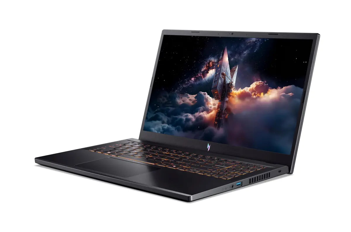 Acer Nitro V15 – Intel Core i9-13900H, 16GB DDR4, 512GB SSD, NVIDIA RTX 5050 8GB, 15.6” FHD IPS 165Hz, Backlit Keyboard, DOS – Obsidian Black