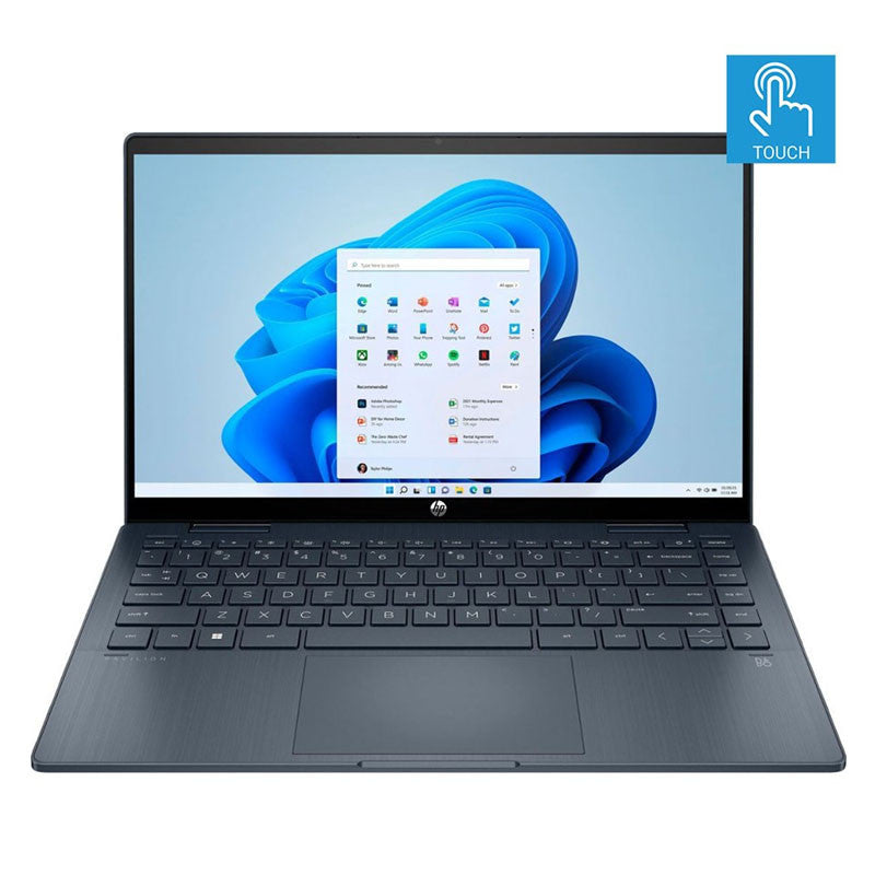 HP Pavilion 14-ek0073dx, Ci5 12TH, 8Gb, 512GB SSD, 14" FHD IPS x360 Touch, BL-K, B&O, W11, Space Blue
