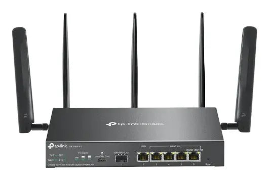 TPLink ER706W-4G Omada 4G+ Cat6 AX3000 Gigabit VPN Router