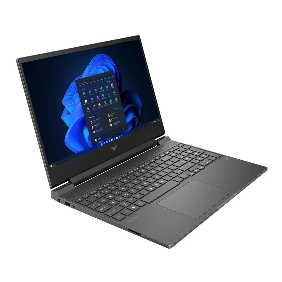 HP Victus Gaming Laptop 15 FA1082wm - Core i5 13th Gen 13420H, 16GB RAM, 512GB SSD, NVIDIA RTX 4050 6GB, 15.6" FHD 144Hz, Backlit Keyboard, Windows 11 - Mica Silver