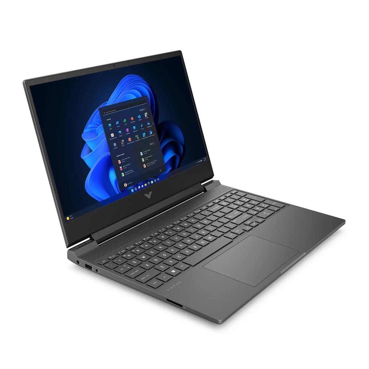 HP VICTUS Gaming 15 FB2063DX - AMD Ryzen 5 7535HS, 8GB RAM, 512GB SSD, AMD RX6550M 4GB, Backlit Keyboard, 15.6" FHD IPS 144Hz, Windows 11 - Mica Silver