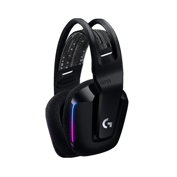 Logitech G733 Lightspeed Wireless RGB Gaming Headset Black