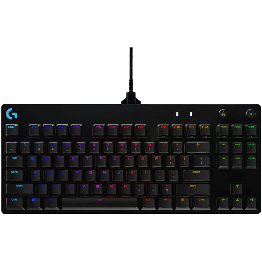 Logitech G PRO Mechanical Keyboard | Black US International Clicky