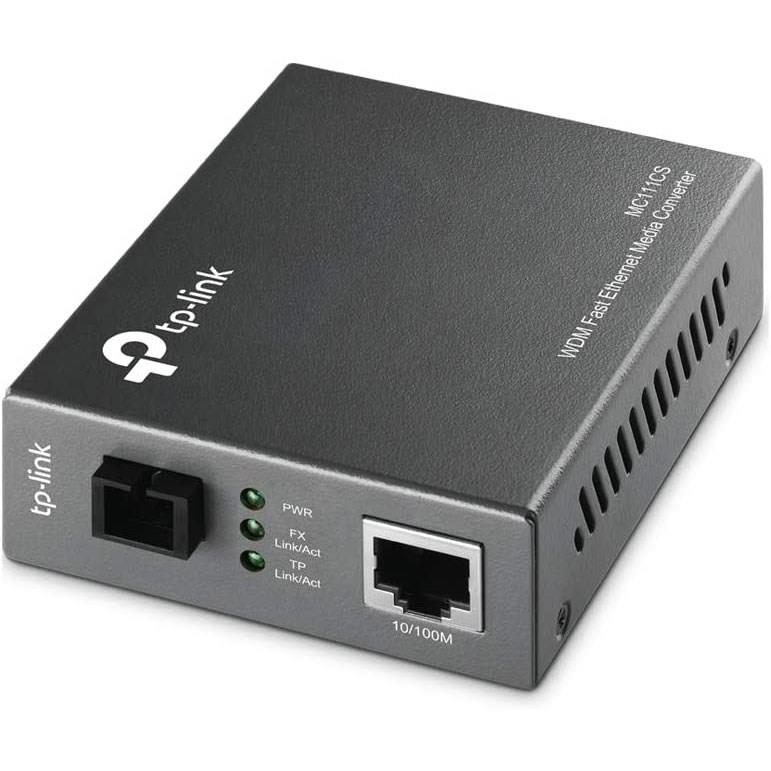 TP Link MC111CS Omada 10/100Mbps WDM Media Converter
