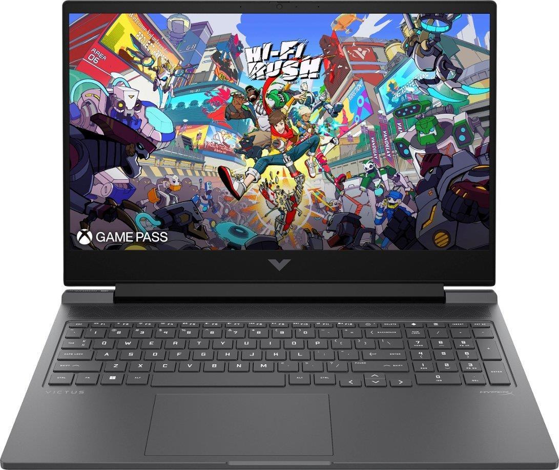 HP Victus 16-S1023DX - AMD Ryzen 7 8845HS, 16GB DDR5 RAM, 512GB SSD, NVIDIA RTX 4070 8GB, 16.1" FHD 144Hz, Windows 11 - Mica Silver