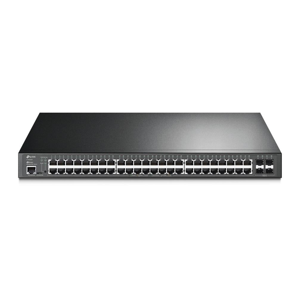 TPLink SG3452P JetStream 52-Port Gigabit L2+ Managed Switch with 48-Port PoE+