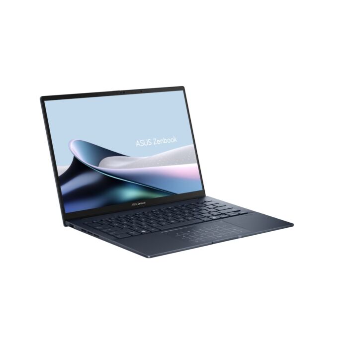 ASUS ZenBook 14 UX3405CA – Intel Core Ultra 9-285H, 32GB RAM, 1TB SSD, 14.1” 2.8K OLED Touch Display, Backlit Keyboard, Windows 11 – Foggy Silver