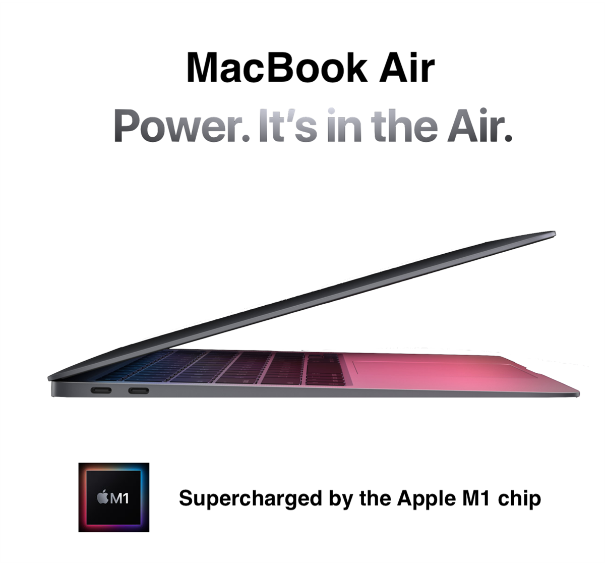 Apple 13″ MacBook Air M1 16GB 1TB – Space Gray (MGQN3) with Original Charger - MojoTech