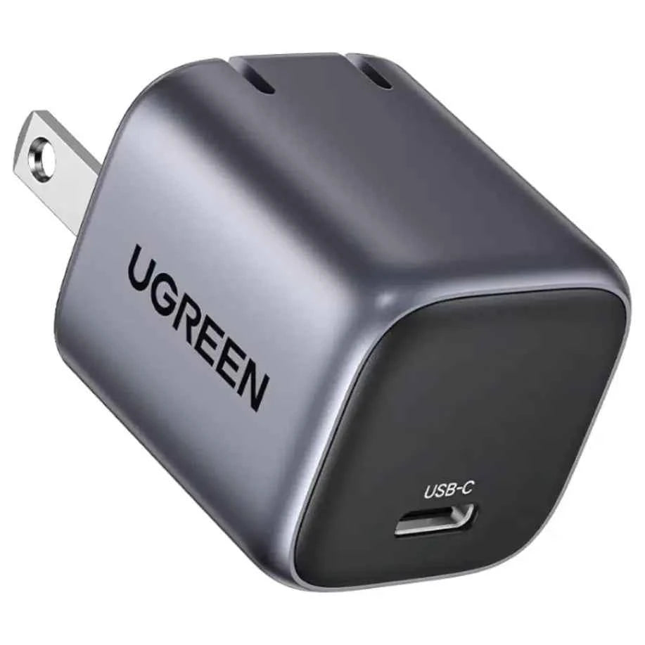 UGREEN X513 30W USB-C GaN Fast Charger, PD3.0 QC4.0 PPS, Foldable US Plug, 100-240V, Model 55530