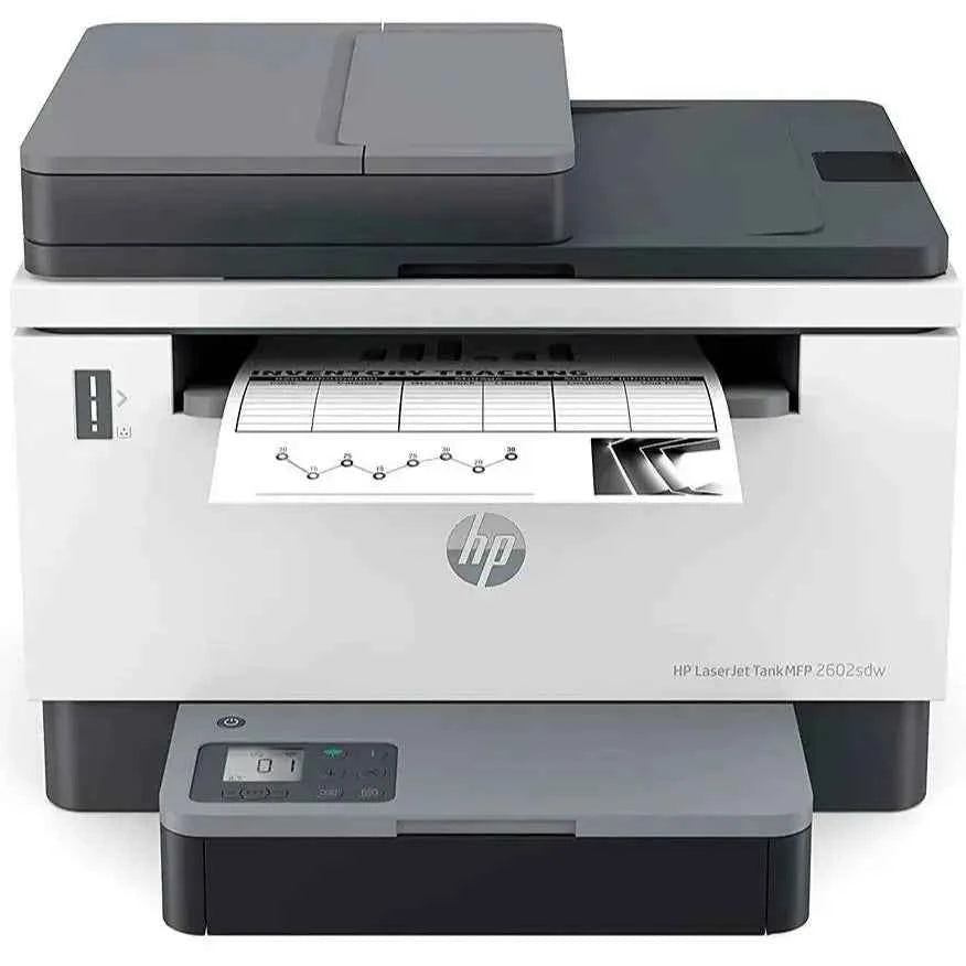 HP LaserJet Tank MFP 2602sdw Printer, 22PPM, Two-Sided Printing, 40-Sheet ADF, Wi-Fi (Official Warranty)