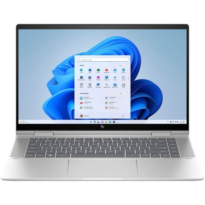 HP ENVY x360 15-fe0013dx, Ci5 13th, 8GB, 512GB, 15.6 FHD UWVA OLED TOUCH, BL-K, B&O, FPR, W11, Silver