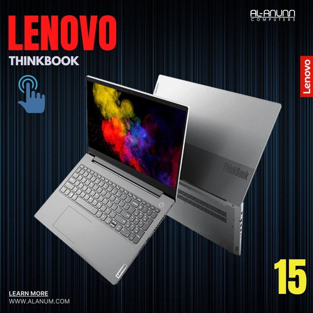 ThinkBook 15 G2, Ci7 11TH, 8GB, 1TB, 15.6 FHD Touch Screen, FPR, DOS, Minral Gray - MojoTech