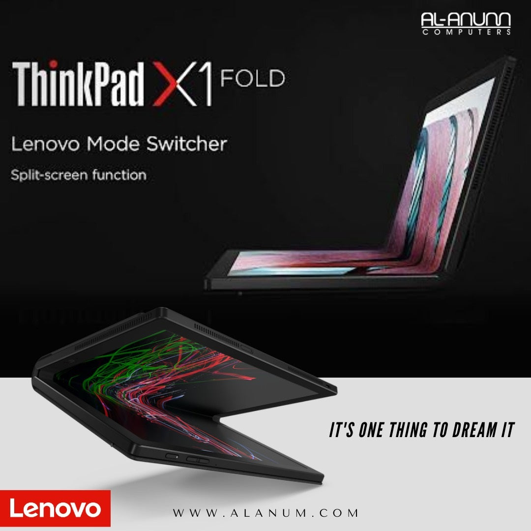 LENOVO X1 Fold, i5-L16G7,8GB DDR4 ,512GB SSD,13.3" QXGA 2K OLED Touch,Win 10 Pro - MojoTech