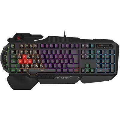 A4 Tech Bloody B310N 7-Color Neon Lighting Gaming Keyboard - MojoTech