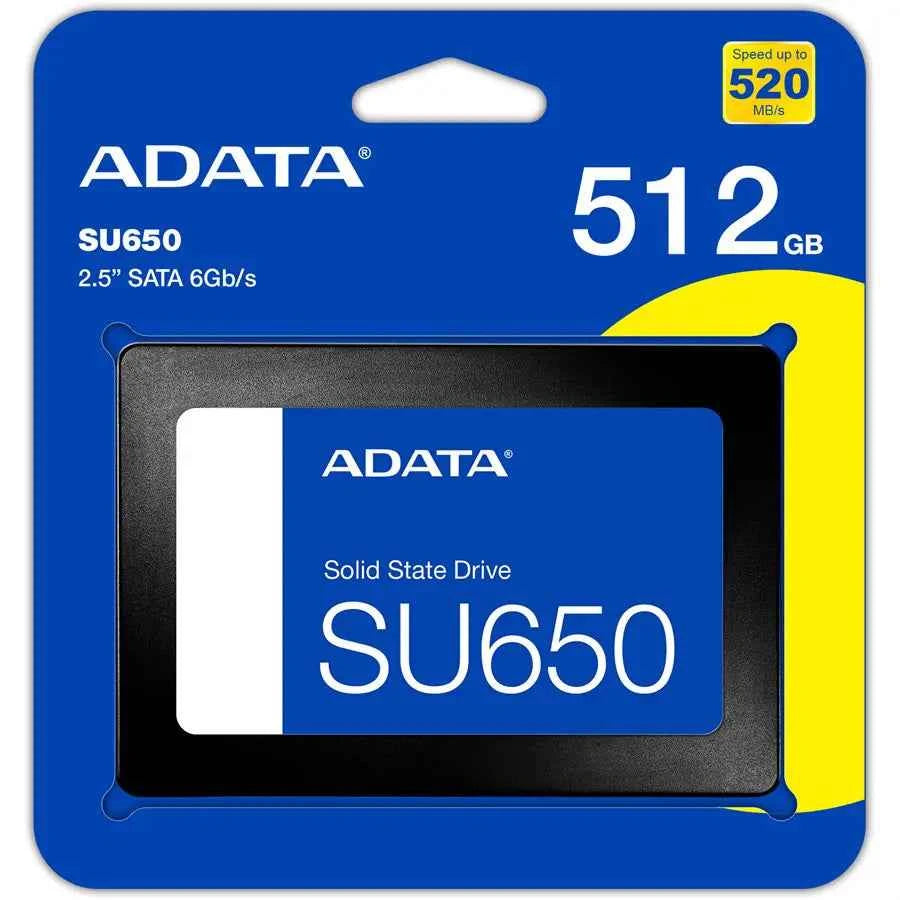 ADATA Ultimate SU650 512GB SSD 3D-NAND 2.5