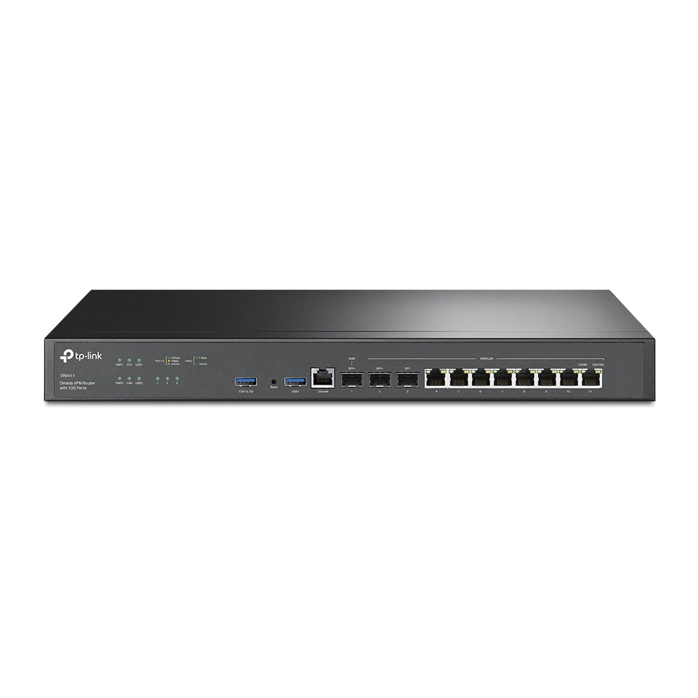 TPLink ER8411 Omada VPN Router with 10G Ports - MojoTech