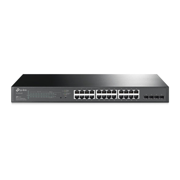 TL-SG2428P JetStream 28-Port Gigabit Smart Switch with 24-Port PoE+ (Newer Version Available: SG2428P ) - MojoTech