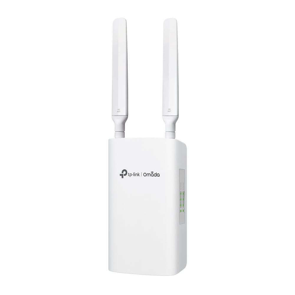 TPLink ER703WP-4G-Outdoor Omada 4G+ Cat6 AX3000 Wi-Fi 6 Outdoor/Indoor Gateway - MojoTech