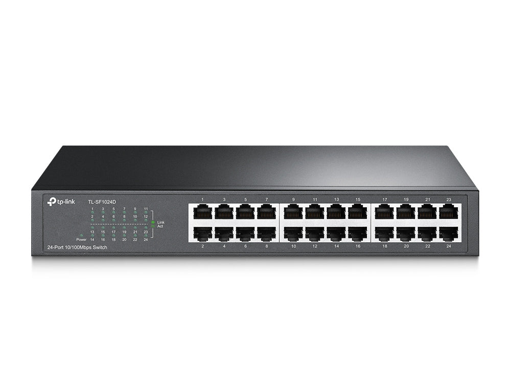 TPLink SF1024D 24-port 10/100Mbps Desktop/Rackmount Switch - MojoTech