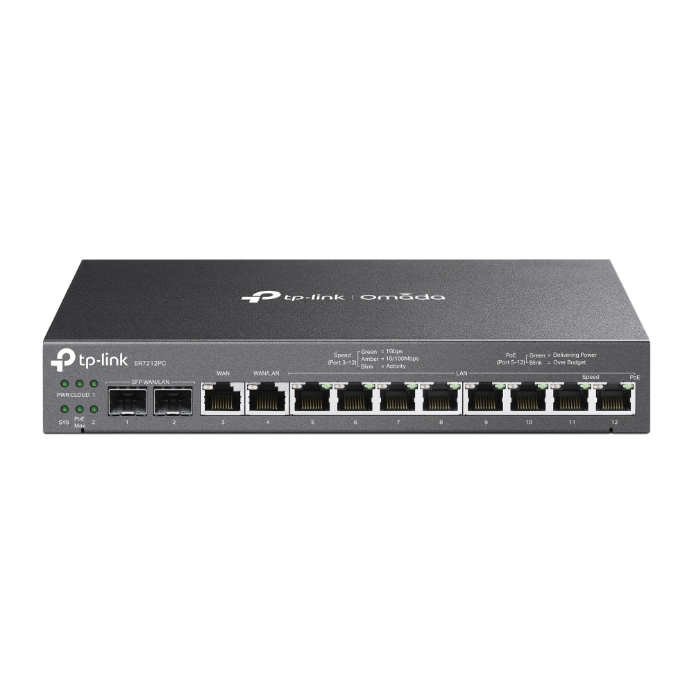 TPLInk ER7212PC Omada 3-in-1 Gigabit VPN Router - MojoTech