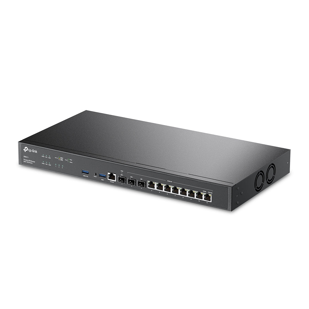 TPLink ER8411 Omada VPN Router with 10G Ports - MojoTech