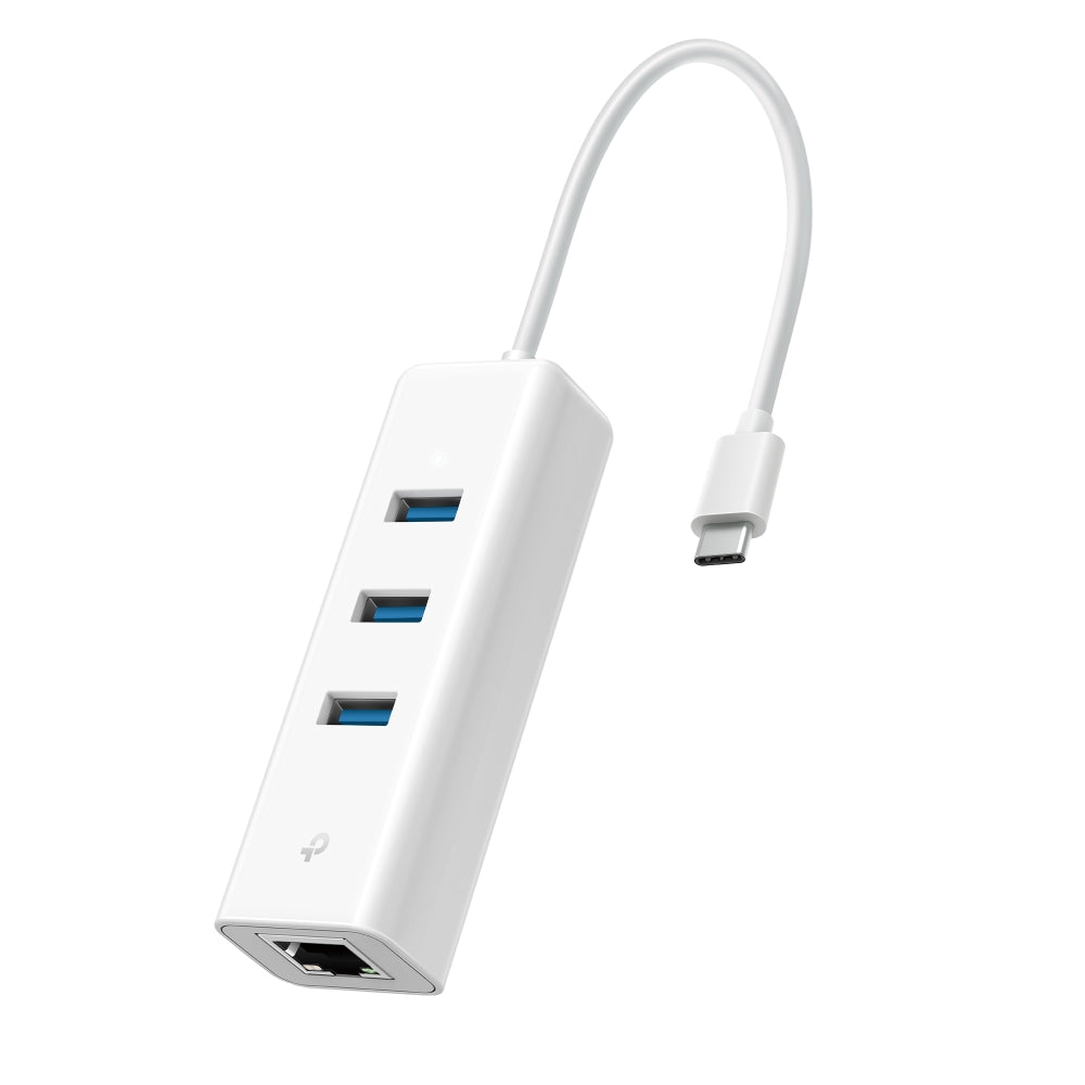 TPLink UE330C USB Type-C 3-Port Hub & Gigabit Ethernet Adapter - MojoTech