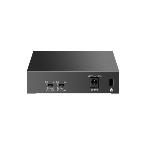 TP Link LS105GP 5-Port Gigabit Desktop Switch with 4-Port PoE+ - MojoTech