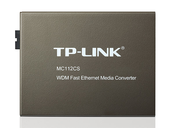 TP Link MC112CS 10/100Mbps WDM Media Converter - MojoTech