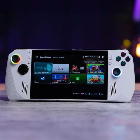 ASUS ROG Ally RC71L-NH019W (White) Gaming Handheld, AMD Ryzen Z1 Processor 16GB 512GB SSD, AMD Radeon, WINDOWS 11 HOME, 7-inch 120Hz/7ms, Gorilla Glass DXC, Touch Screen - ON ORDER ONLY - MojoTech