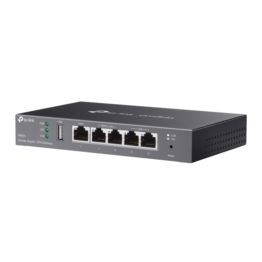 TPLink ER605 Omada Gigabit VPN Gateway - MojoTech