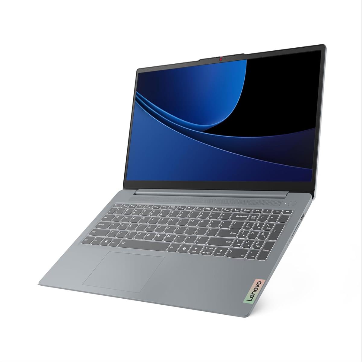 Lenovo IP Slim 3 - 14th Gen Core 5 120U, 8GB RAM, 512GB SSD, 15.6" FHD IPS Touch Display, Fingerprint Reader, Backlit Keyboard, Windows 11 - Arctic Gray