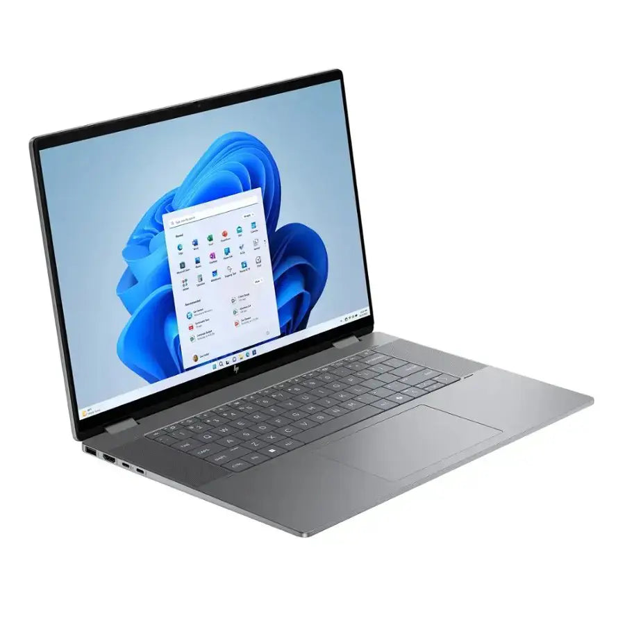 HP OmniBook X Flip X360 16-be0003dx – AMD Ryzen 5 200 Series, 8GB RAM, 512GB SSD, 16" 2K Touch Display, Windows 11 – Meteor Silver