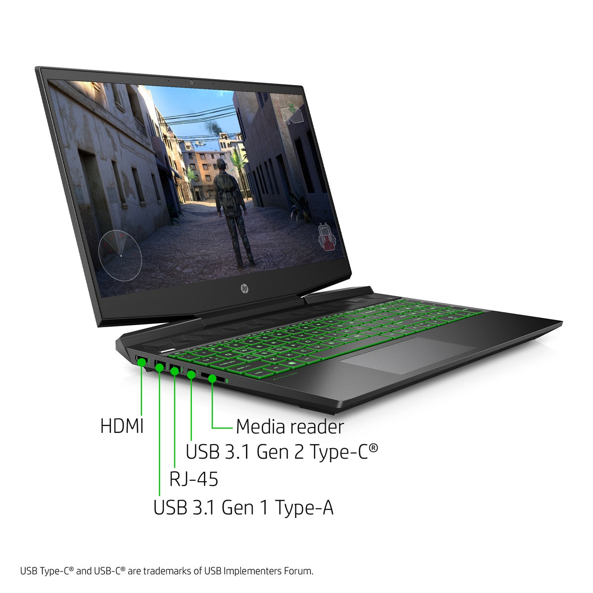 HP Pavilion Gaming 15-dk1056wm, Ci5 10TH, 8Gb, 256GB SSD, 4GB GPU, 15.6" FHD, BL-K, B&O, W10, Shodow