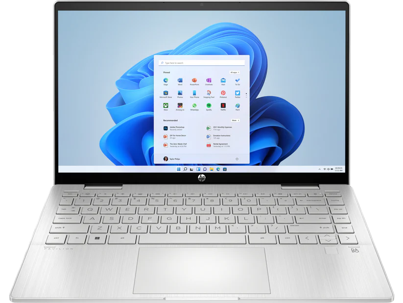 HP Pavilion X360-14-ek0033dx,Ci5 12TH, 8Gb, 512GB SSD, 14" FHD IPS Touch, FPR, BL-K, B&O, W11, Silver