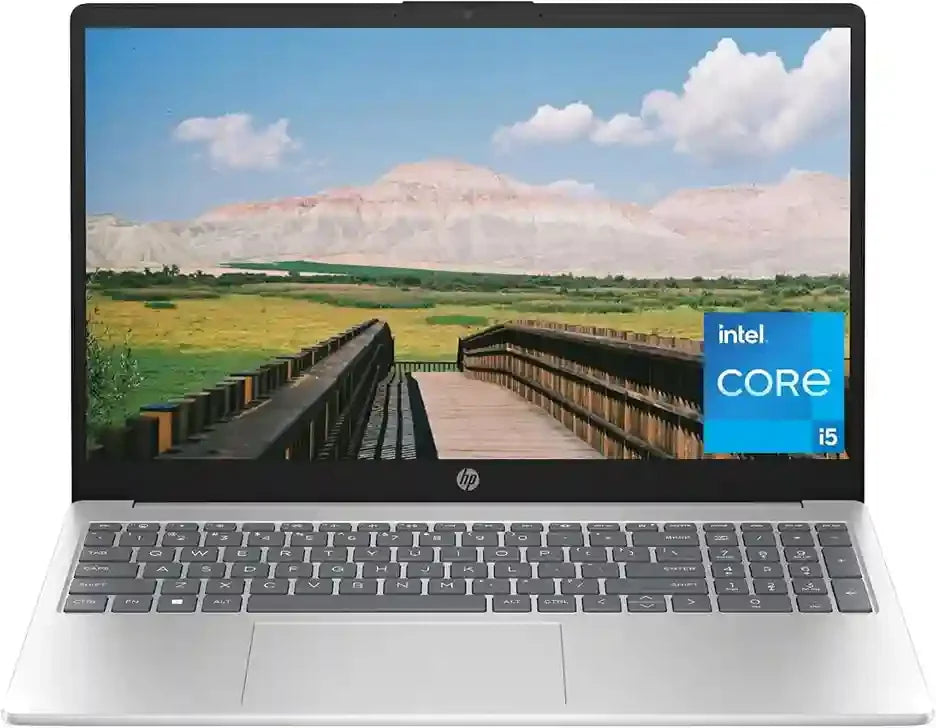 HP Laptop 15-fd0647TU – Core i5 13th Gen, 8GB RAM, 512GB SSD, 15.6” FHD Display, Backlit Keyboard, Windows 11 – Silver (HP Local Warranty)