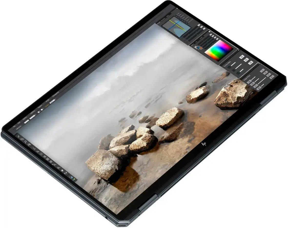 HP OmniBook Ultra Flip 14-fh0013dx – Intel Ultra 7-256V, 16GB RAM, 1TB SSD, 14" 3K OLED Touch, Backlit KB, Windows 11 – Eclipse gray