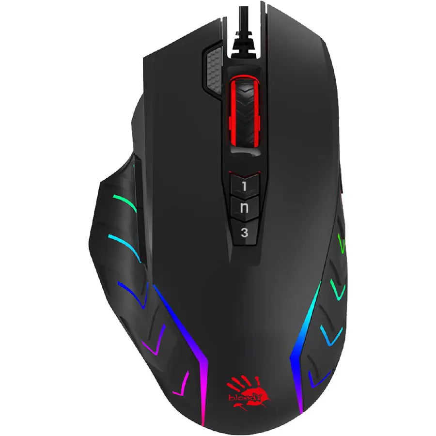 J95s (BLACK) RGB Gaming Mouse by A4 TECH bloody
