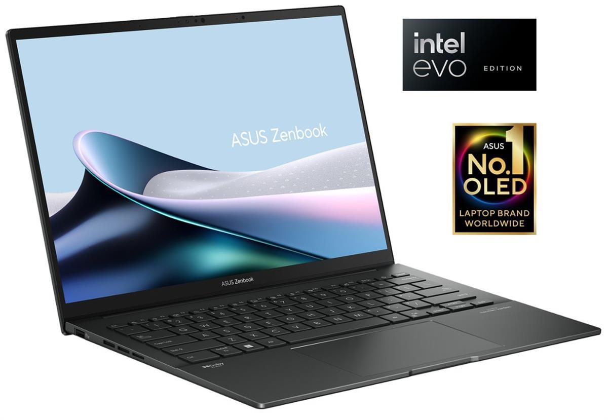 ASUS ZenBook 14 Q425MA-U71TB - Intel Core Ultra 155H, 16GB RAM, 1TB SSD, 14" WUXGA OLED Touch, Windows 11 - Grey