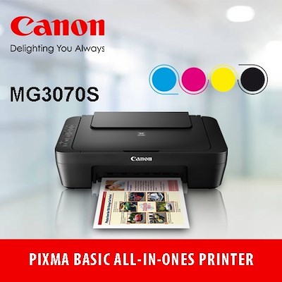 Canon MG3070S Printer  (All in One) Wirless - MojoTech