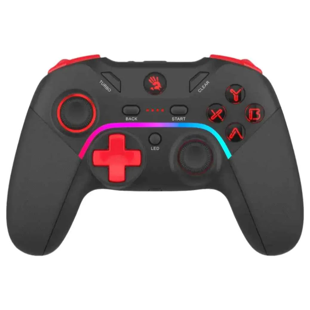 Bloody GPW70 Dual Mode 2.4G Wireless and USB Wired Gaming Gamepad Sports Black