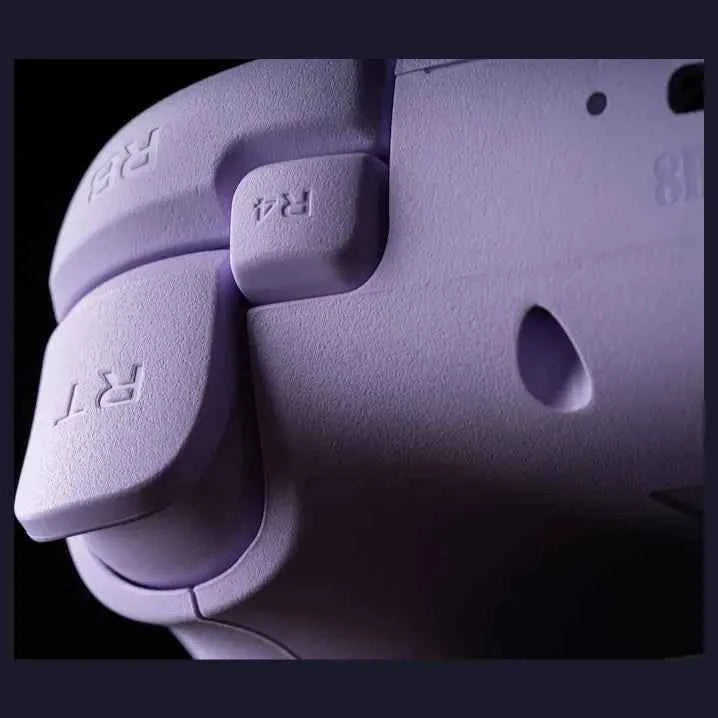 8BitDo Ultimate 2C Wireless Controller, Hall Effect Joysticks And Triggers, Extra Remappable R4 And L4 Bumpers, USB-C Charging, Purple