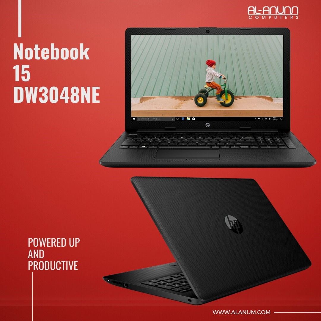 HP Notebook 15-DW3048NE Ci3 11Th, 8GB, 256SSD, 15.6" HD, Dos Black - MojoTech