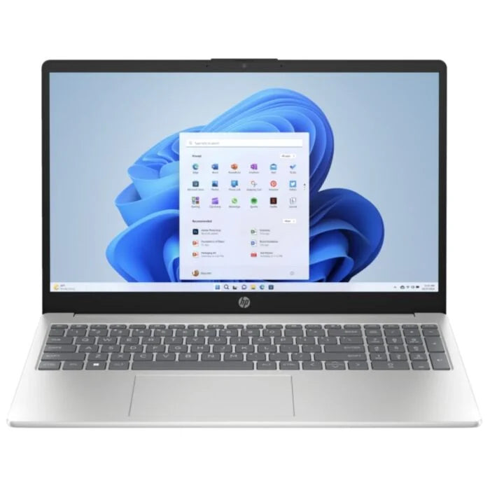 HP Laptop 15-fd0110tu - Core i7 13th Gen, 16GB RAM, 512GB SSD, 15.6" FHD, Backlit Keyboard, Windows 11 - Silver (1 Year Local Warranty)