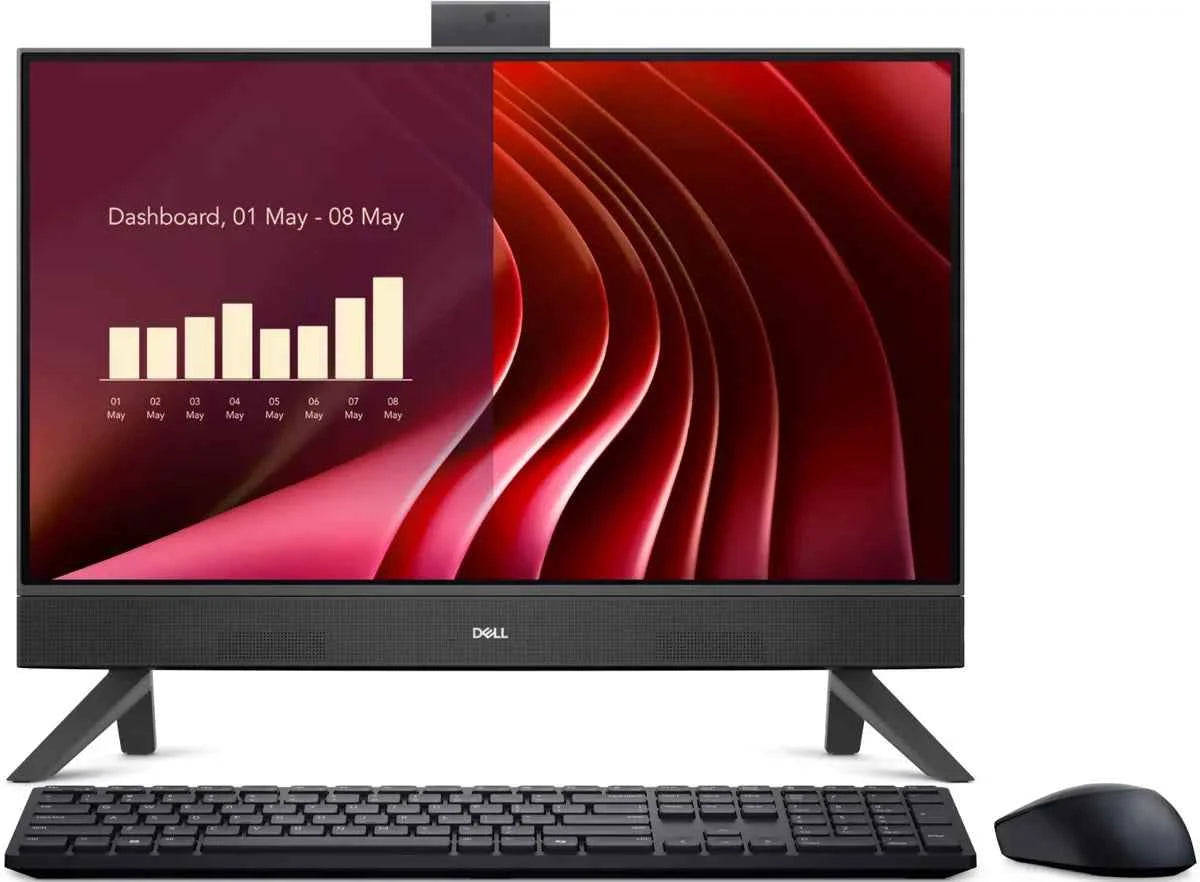 Dell All-in-One 24 EC24250 Intel Core i5-1334U, 8GB DDR5, 512GB SSD, Intel Graphics, 23.8" FHD, Windows 11, Black